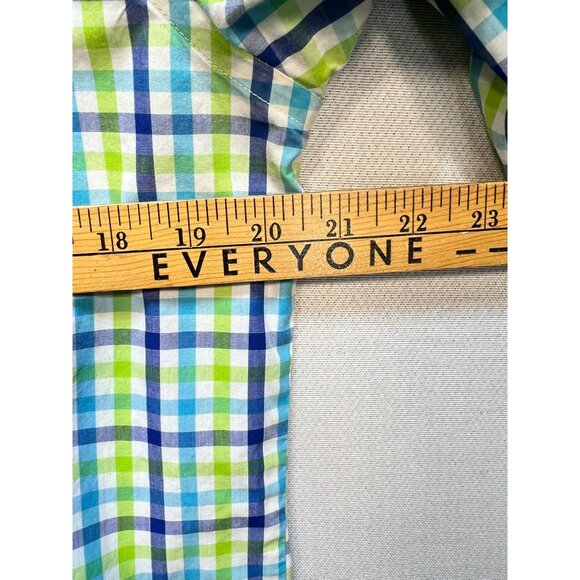 Croft & Barrow Men's Classic Fit Button Down Shirt Easy Care Size 15 Multi Plaid - Picture 11 of 13